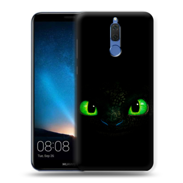 Силиконовый чехол на Huawei Nova 2i с принтом Как приручить дракона