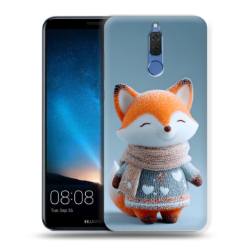 Силиконовый чехол на Huawei Nova 2i с принтом Лиса Силиконовый чехол на Huawei Nova 2i с принтом Лиса