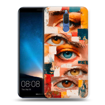 Силиконовый чехол на Huawei Nova 2i с принтом Модный принт Силиконовый чехол на Huawei Nova 2i с принтом Модный принт