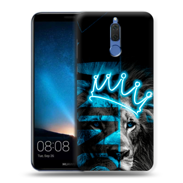 Силиконовый чехол на Huawei Nova 2i с принтом Король лев Силиконовый чехол на Huawei Nova 2i с принтом Король лев