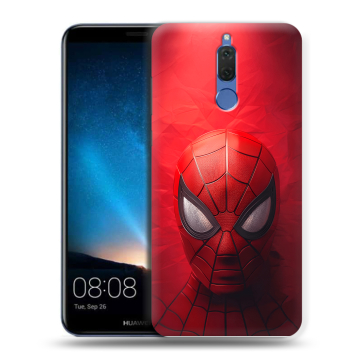 Силиконовый чехол на Huawei Nova 2i с принтом Spiderman Человек паук Силиконовый чехол на Huawei Nova 2i с принтом Spiderman Человек паук