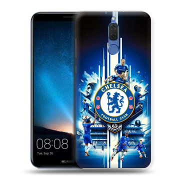 Силиконовый чехол на Huawei Nova 2i с принтом Chelsea Челси Силиконовый чехол на Huawei Nova 2i с принтом Chelsea Челси