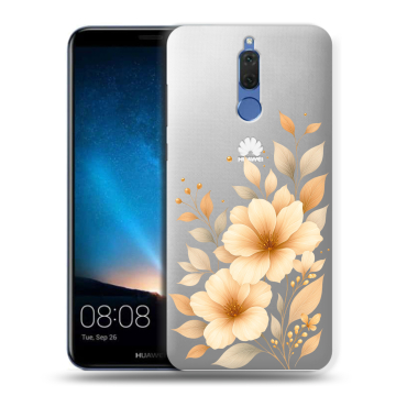 Силиконовый чехол на Huawei Nova 2i с принтом для девушки Силиконовый чехол на Huawei Nova 2i с принтом для девушки