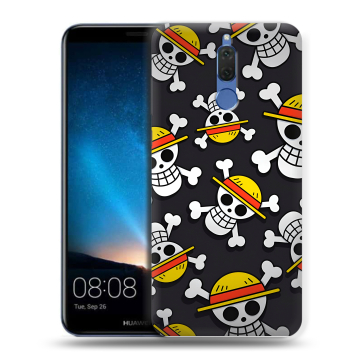 Силиконовый чехол на Huawei Nova 2i с принтом One Piece Ван Пис Силиконовый чехол на Huawei Nova 2i с принтом One Piece Ван Пис
