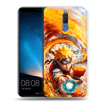 Силиконовый чехол на Huawei Nova 2i с принтом Аниме Наруто Naruto