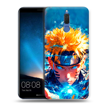 Силиконовый чехол на Huawei Nova 2i с принтом Аниме Наруто Naruto