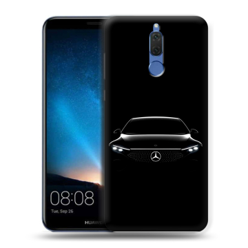 Силиконовый чехол на Huawei Nova 2i с принтом Mercedes Мерседес Силиконовый чехол на Huawei Nova 2i с принтом Mercedes Мерседес