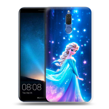 Силиконовый чехол на Huawei Nova 2i с принтом Холодное сердце Frozen Силиконовый чехол на Huawei Nova 2i с принтом Холодное сердце Frozen
