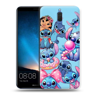 Силиконовый чехол на Huawei Nova 2i с принтом Лило и Стич