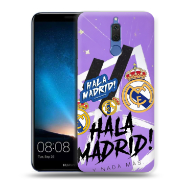 Силиконовый чехол на Huawei Nova 2i с принтом Real Madrid Реал Мадрид