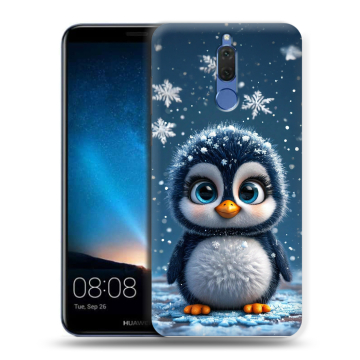 Силиконовый чехол на Huawei Nova 2i с принтом Новый год Силиконовый чехол на Huawei Nova 2i с принтом Новый год