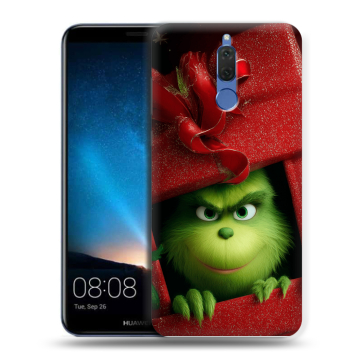 Силиконовый чехол на Huawei Nova 2i с принтом Новый год Силиконовый чехол на Huawei Nova 2i с принтом Новый год