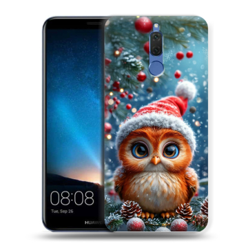 Силиконовый чехол на Huawei Nova 2i с принтом Новый год Силиконовый чехол на Huawei Nova 2i с принтом Новый год