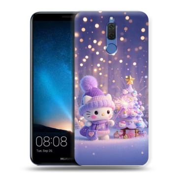 Силиконовый чехол на Huawei Nova 2i с принтом Новый год Силиконовый чехол на Huawei Nova 2i с принтом Новый год