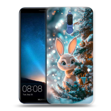 Силиконовый чехол на Huawei Nova 2i с принтом Новый год Силиконовый чехол на Huawei Nova 2i с принтом Новый год