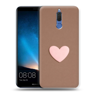 Силиконовый чехол на Huawei Nova 2i с принтом женский
