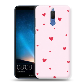 Силиконовый чехол на Huawei Nova 2i с принтом для девочек
