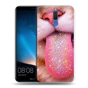 Силиконовый чехол на Huawei Nova 2i с принтом для девочек