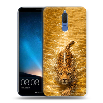 Силиконовый чехол на Huawei Nova 2i с принтом женский