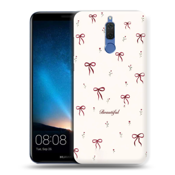 Силиконовый чехол на Huawei Nova 2i с принтом для девочек