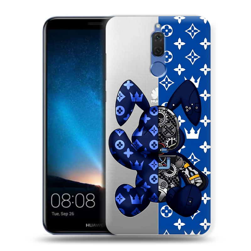 Силиконовый чехол на Huawei Nova 2i с принтом Луи робот Силиконовый чехол на Huawei Nova 2i с принтом Луи робот