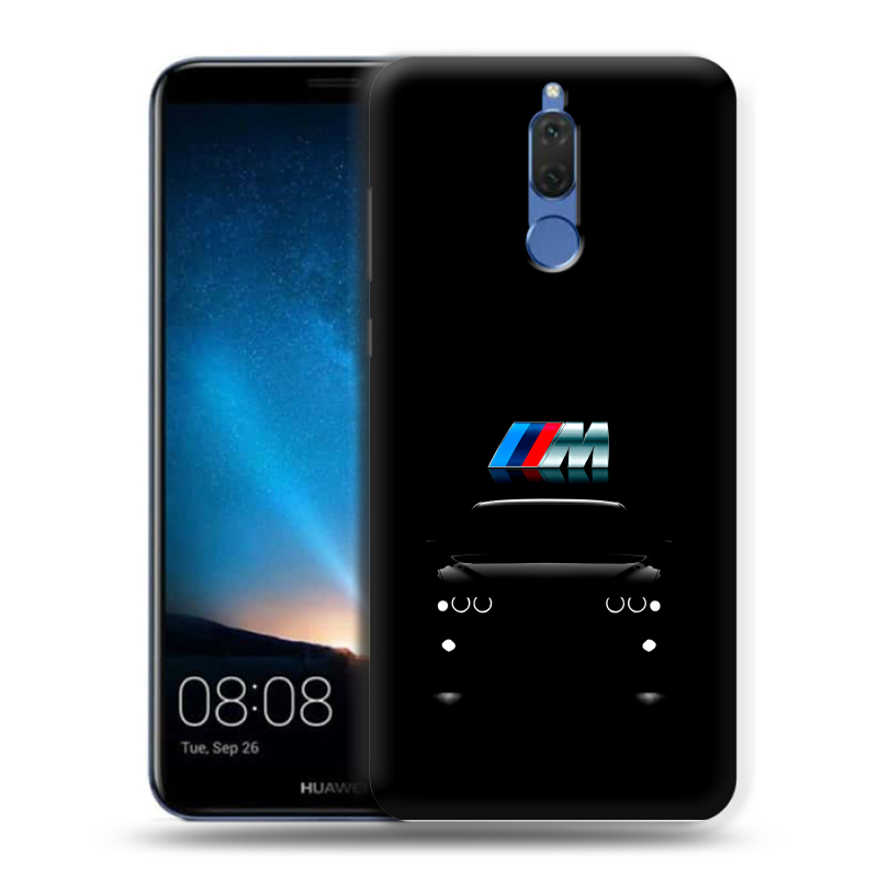 Силиконовый чехол на Huawei Nova 2i с принтом БМВ BMW Силиконовый чехол на Huawei Nova 2i с принтом БМВ BMW
