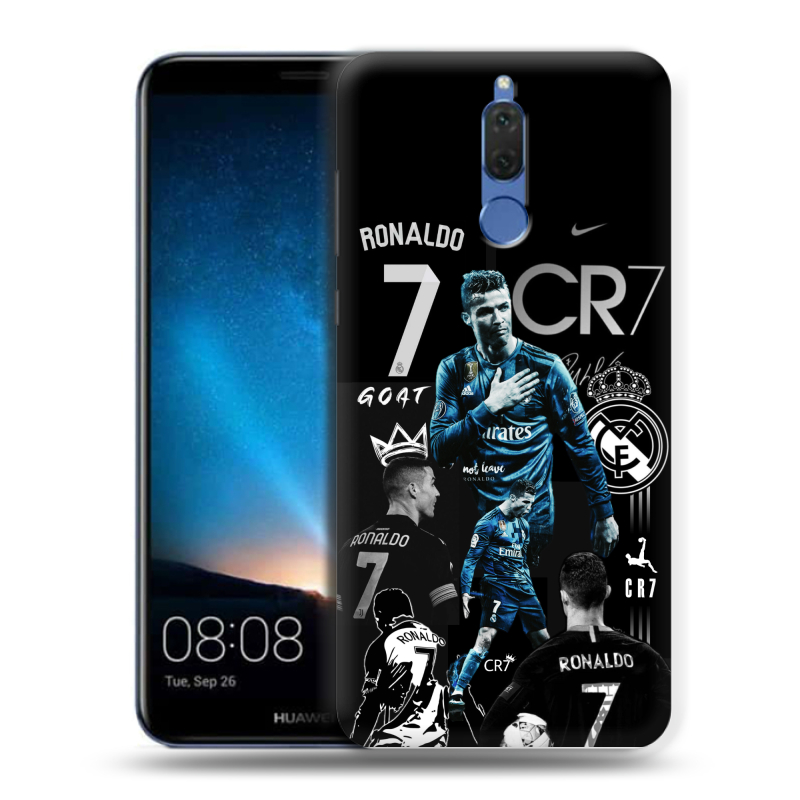 Силиконовый чехол на Huawei Nova 2i с принтом Реал Роналдо Силиконовый чехол на Huawei Nova 2i с принтом Реал Роналдо