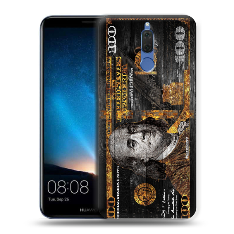 Силиконовый чехол на Huawei Nova 2i с принтом Доллар деньги Силиконовый чехол на Huawei Nova 2i с принтом Доллар деньги