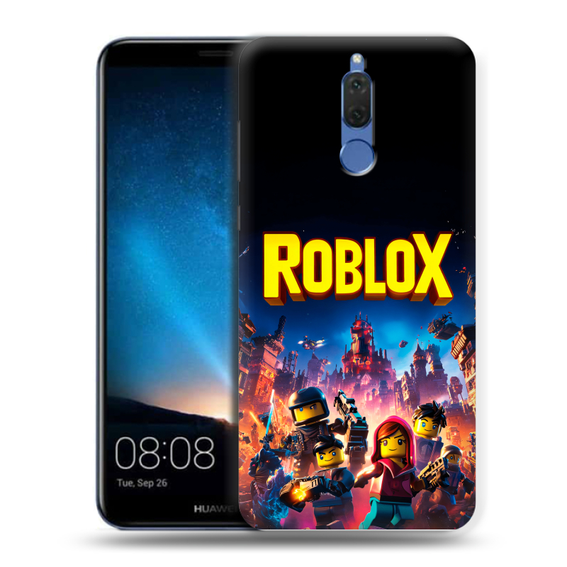 Силиконовый чехол на Huawei Nova 2i с принтом Roblox Роблокс Силиконовый чехол на Huawei Nova 2i с принтом Roblox Роблокс