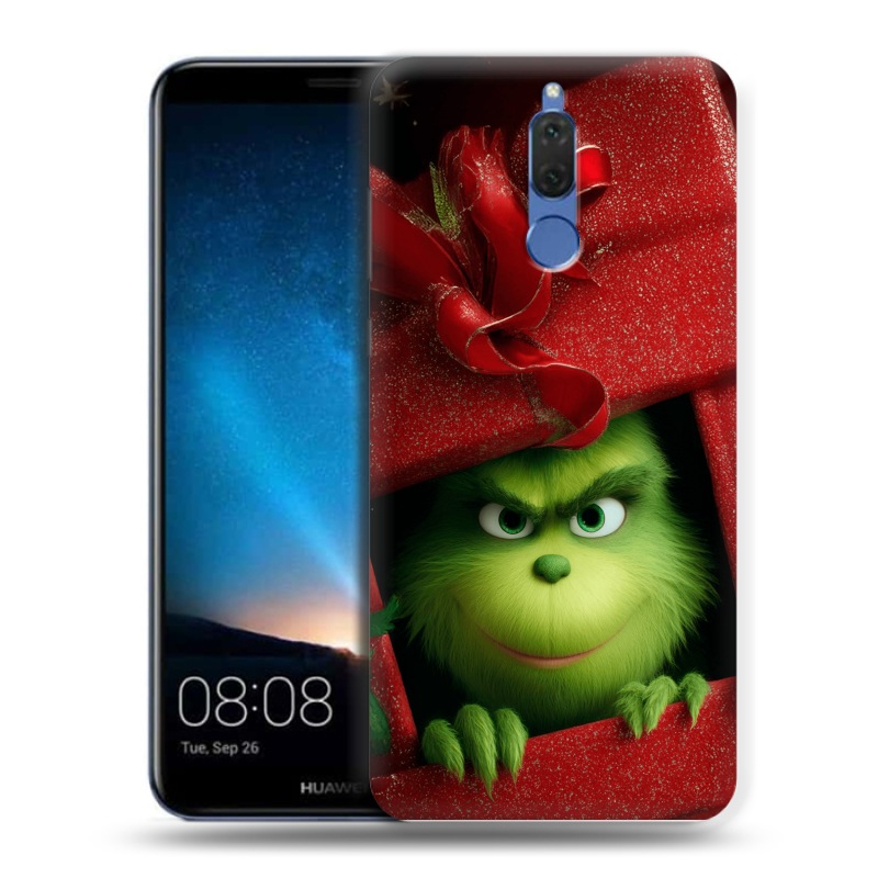 Силиконовый чехол на Huawei Nova 2i с принтом Новый год Силиконовый чехол на Huawei Nova 2i с принтом Новый год