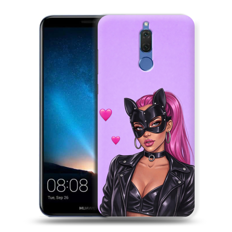 Силиконовый чехол на Huawei Nova 2i с принтом женский Силиконовый чехол на Huawei Nova 2i с принтом женский