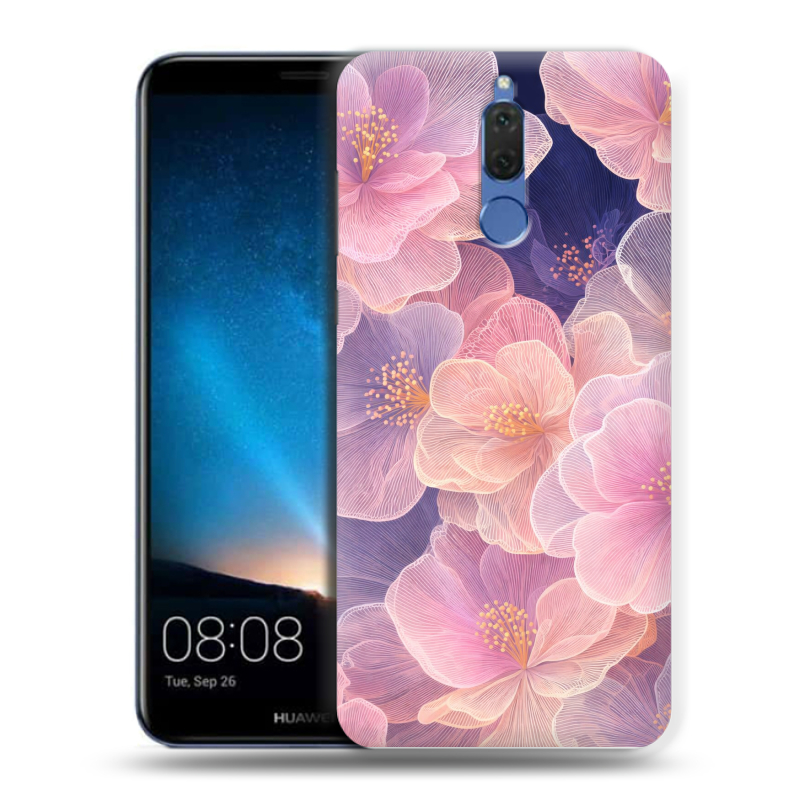 Силиконовый чехол на Huawei Nova 2i с принтом женский Силиконовый чехол на Huawei Nova 2i с принтом женский