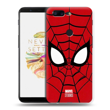Силиконовый чехол на OnePlus 5T с принтом человек паук spiderman