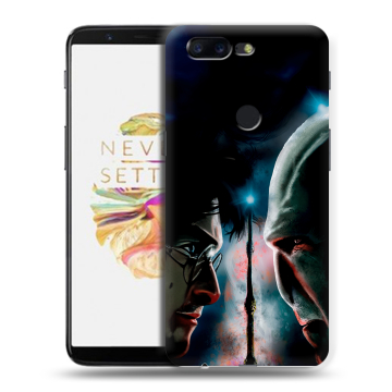 Силиконовый чехол на OnePlus 5T с принтом Гарри Поттер Harry Potter