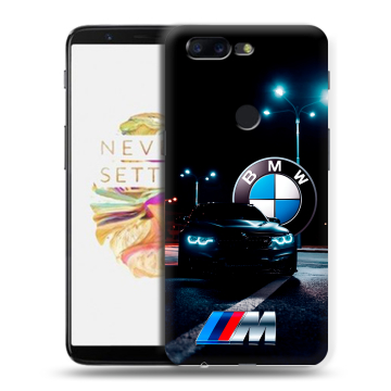 Силиконовый чехол на OnePlus 5T с принтом БМВ BMW