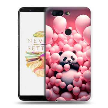 Силиконовый чехол на OnePlus 5T с принтом Панда