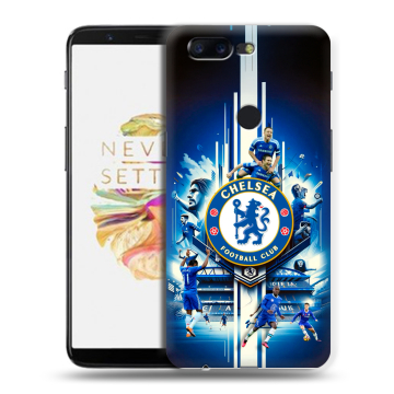 Силиконовый чехол на OnePlus 5T с принтом Chelsea Челси Силиконовый чехол на OnePlus 5T с принтом Chelsea Челси