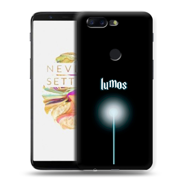 Силиконовый чехол на OnePlus 5T с принтом Harry Potter Гарри Поттер
