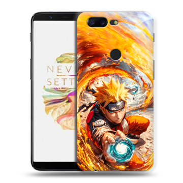 Силиконовый чехол на OnePlus 5T с принтом Аниме Наруто Naruto