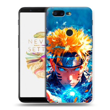 Силиконовый чехол на OnePlus 5T с принтом Аниме Наруто Naruto