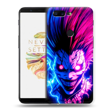 Силиконовый чехол на OnePlus 5T с принтом Death note Тетрадь смерти Силиконовый чехол на OnePlus 5T с принтом Death note Тетрадь смерти