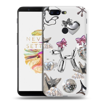 Силиконовый чехол на OnePlus 5T с принтом Y2K
