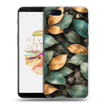 Силиконовый чехол на OnePlus 5T с принтом женский