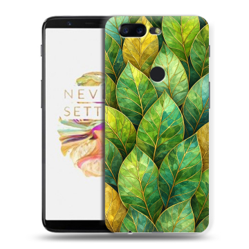 Силиконовый чехол на OnePlus 5T с принтом женский