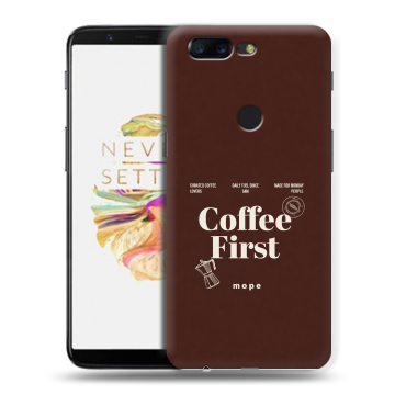 Силиконовый чехол на OnePlus 5T с принтом женский