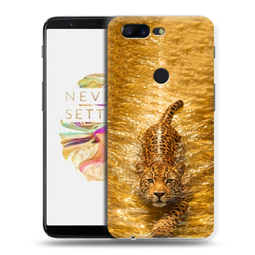 Силиконовый чехол на OnePlus 5T с принтом женский