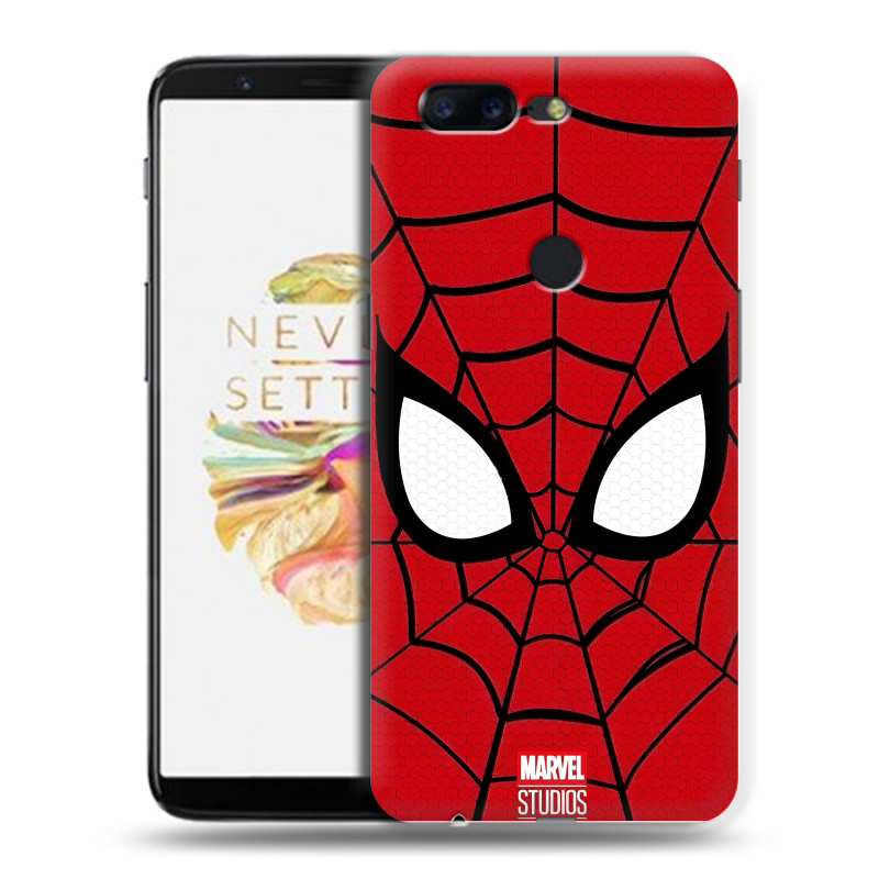Силиконовый чехол на OnePlus 5T с принтом человек паук spiderman Силиконовый чехол на OnePlus 5T с принтом человек паук spiderman