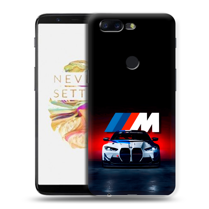 Силиконовый чехол на OnePlus 5T с принтом БМВ BMW Силиконовый чехол на OnePlus 5T с принтом БМВ BMW