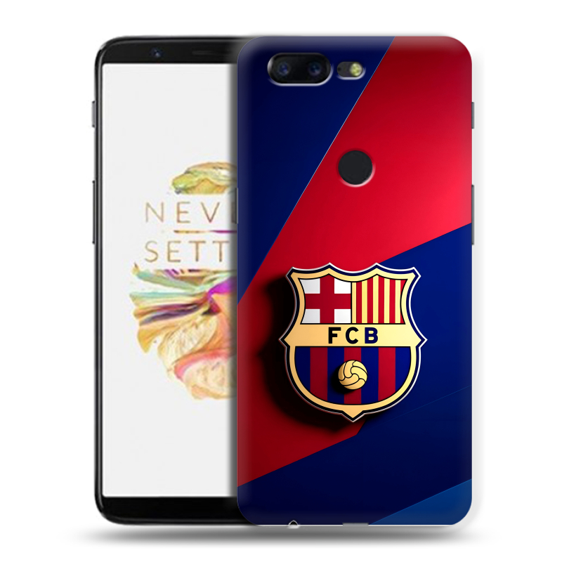 Силиконовый чехол на OnePlus 5T с принтом Барселона Barcelona Силиконовый чехол на OnePlus 5T с принтом Барселона Barcelona
