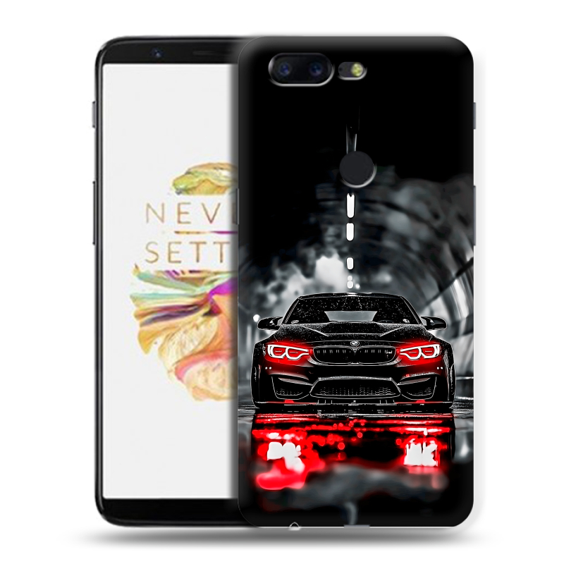 Силиконовый чехол на OnePlus 5T с принтом BMW БМВ Силиконовый чехол на OnePlus 5T с принтом BMW БМВ